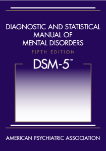 Diagnostic and Statistical Manual of Mental Disorders-Fifth Edition (DSM-5)