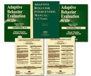 Adaptive Behavior Evaluation Scale-Third Edtion: 4-12 Complete Kit