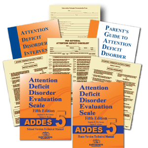 Attention Deficit Disorder Evaluation Scale-Fifth Edition Complete Kit