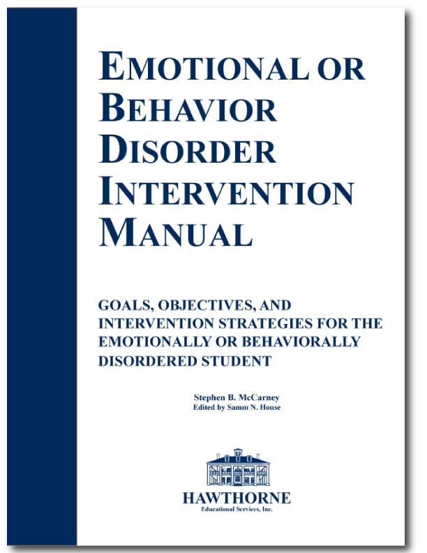 Emotional or Behavior Disorder Intervention Manual