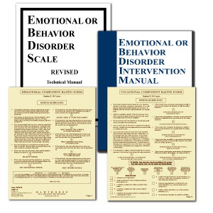 Emotional or Behavior Disorder Scale-Revised Complete Kit