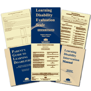Learning Disability Evaluation Scale-Fourth Edition Complete Kit
