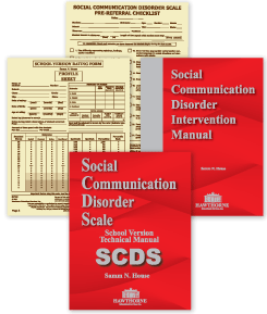 Social Communication Disorder Scale Complete Kit