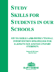 Study Skills for Students in Our Schools