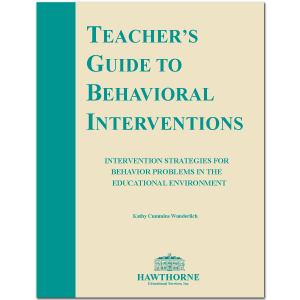 Teacher's Guide to Behavioral Interventions