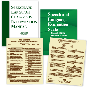 Speech and Language Evaluation Scale-Second Edition Complete Kit