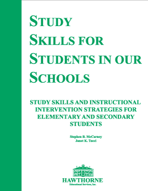 Study Skills for Students in Our Schools